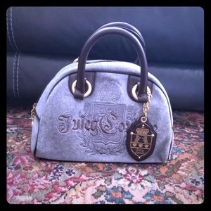 Nwt juicy courture light grey purse